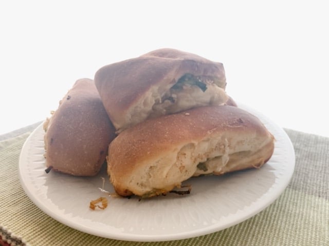 使用日本大蔥&家用小烤箱烤出香噴噴芝麻蔥燒餅 2 IMG 6145 中 1